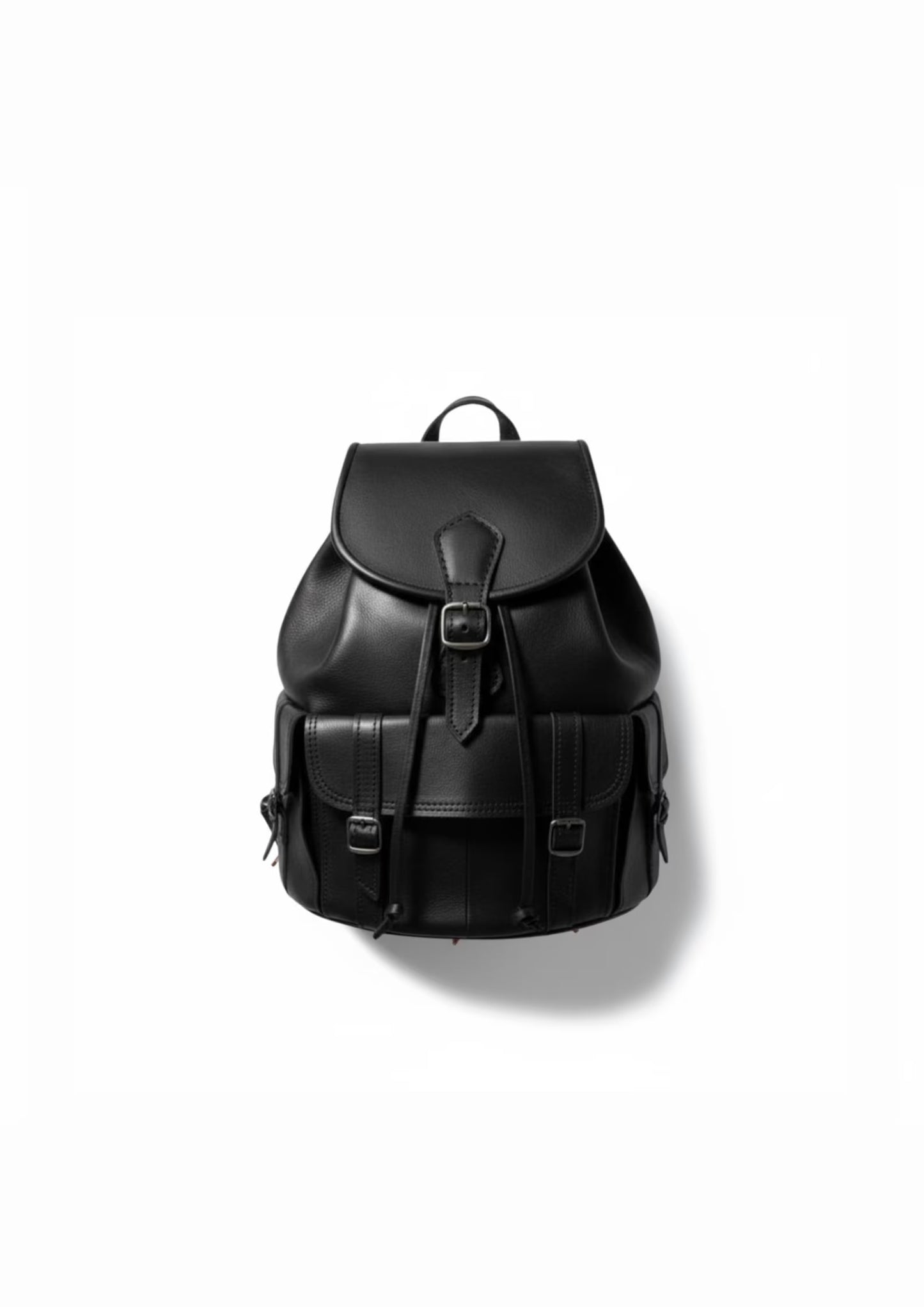 Handmade Vintage Leather Backpack | Moroccan Genuine Leather Bag | Unisex Travel & Daily Backpack | Artisan Craftsmanship from Morocco